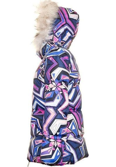 Куртка-пуховик Emi purple, цвет Фиолетовый для девочки по цене от 9280