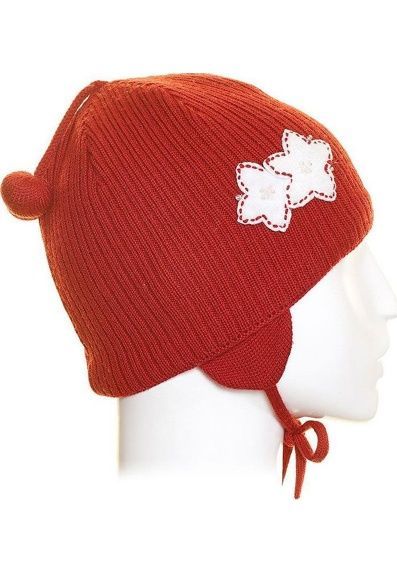 Шапочка Reima, Cinnamon red, цвет Красный для девочки по цене от 600