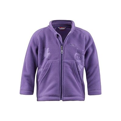 Флисовая куртка Reima®, Charm Lilac, цвет Фиолетовый для девочки по цене от 1000