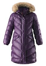 Куртка пуховая Reima®, Satu, цвет Фиолетовый для девочки по цене от 8279