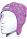 Шапочка, Lind Lotus, цвет Фиолетовый для девочки по цене от 400 - изображение 1