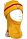 Шапка-шлем Reima®, Tutta Postman orange, цвет Желтый для мальчик по цене от 900 - изображение 1