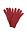 Перчатки Reima®, Yksi red, цвет Красный для девочки по цене от 809 - изображение 0