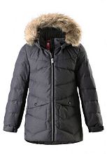 Куртка пуховая Reima®, Leena, цвет Серый для девочки по цене от 6959