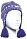 Шапочка Reima®, Njeallje Lilac, цвет Фиолетовый для девочки по цене от 1199 - изображение 0