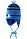 Шапочка Reima®, Auva blue, цвет Голубой для мальчик по цене от 1199 - изображение 0
